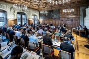 Sitzung des Grossen Stadtrats im Rathaus Luzern. (Bild: Pius Amrein, 31. Januar 2019)