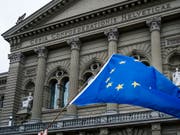 Der Ständerat verlangt vom Bundesrat substanzielle Verbesserungen beim institutionellen Abkommen mit der EU. (Bild: KEYSTONE/CHRISTIAN BEUTLER)