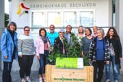 Ein nicht komplettes Gruppenfoto der Gärtner-Gastgeber. (Bild: ZVG)