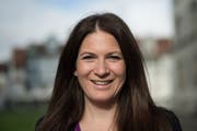 Nadine Niederhauser, Jahrgang 1982, ist Augenärztin und Mutter. Sie ist St.Galler Stadtparlamentarierin und präsidiert die Grünliberale Partei Kanton St.Gallen. (Bild: Benjamin Manser)
