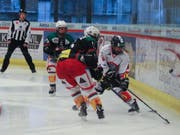 Sofern der Verband sein Einverständnis gibt, spielt das Frauenteam des EC Wil (in schwarzen Trikots) auch in der nächsten Saison in der zweithöchsten Frauenliga. (Bild: Tim Frei)