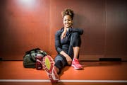 Die St.Galler Sprinterin Salomé Kora gehört der 4x100-m-Staffel an und stellt mit ihr regelmässig Schweizer Rekorde auf. (Bild: Benjamin Manser)