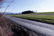 Im Gebiet Hatwil-Hubletzen soll Kies abgebaut werden. Ein Gutachten zeigt erhebliche Risiken auf. (Bild: Werner Schelbert, Cham, 14. März 2018)