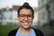 Sarah Bünter, Jahrgang 1993, studiert an der HSG Internationale Beziehungen und ist Präsidentin der Jungen CVP Schweiz. (Bild: Benjamin Manser)