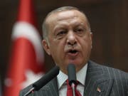 Schnell beleidigt und seit der Wirtschaftskrise immer dünnhäutiger: der türkische Präsident Recep Tayyip Erdogan (in einer Aufnahme vom 7. Mai in Ankara). (Bild: KEYSTONE/AP)