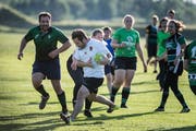 Fokussiert im Training des Rugbyclub St Gallen: Am Bishopscup nehmen Frauen- und Männerteams teil. (Bild: Michel Canonica, 13. Juni 2019)