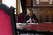 FDP-Präsidentin Petra Gössi: «Die anderen Parteien bewegen sich praktisch nicht mehr.» (Bild: Mischa Christen)