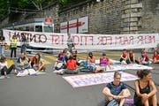 «Fraulenzen»: So lautete das Motto in Zürich. (Bild: Keystone)