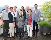 Die Stiftungsräte (von links): Moritz Büchi, Helene Ettlin, Fabian Egger (ab Juli), Margrit Freivogel, Susanne Calligars (Präsidentin), Cyrill Omlin, Gritli Bucher, Alain Grossenbacher (bis Ende Juni). (Bild: PD)