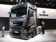 VW will beim Börsengang der Nutzfahrzeug-Sparte Traton bis zu 1,9 Mrd Euro erlösen. (Bild: KEYSTONE/EPA/HAYOUNG JEON)