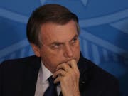 Brasiliens Staatschef Jair Bolsonaro sorgte in der Vergangenheit mehrfach für Aufsehen mit homophoben Aussagen. (Bild: KEYSTONE/AP/ERALDO PERES)