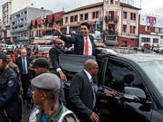 Das Lager von Madagaskars neuem Präsidenten Andry Rajoelina konnte auch die Parlamentswahl für sich entscheiden. (Bild: KEYSTONE/EPA/HENITSOA RAFALIA)