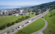 Verkehr fällt stark ins Gewicht beim Vergleich des CO2-Verbrauchs pro Kopf. (Bild: Michel Canonica, 2016)