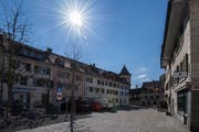 Leider liess die Sonne heute in Sursee auf sich warten. Wegen eines Gewitters musste das White Dinner abgesagt werden. (Bild: Eveline Beerkircher, Sursee, 20. März 2019)