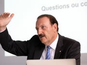 «Roboter im Klassenzimmer»: Beat Zemp, Zentralpräsident des Dachverbands Lehrerinnen und Lehrer Schweiz (LCH). (Bild: KEYSTONE/PETER KLAUNZER)