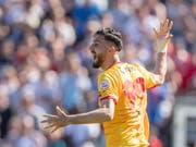 Kemal Ademi jubelt fortan für Basel (Bild: KEYSTONE/CHRISTIAN MERZ)