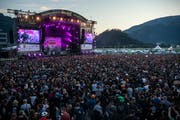 Das Greenfield wurde wegen Sturm kurzzeitig unterbrochen. (Bild: Keystone)