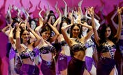 40 Kandidatinnen bewarben sich für den diesjährigen Schönheitswettbewerb «Binibining Pilipinas». (Bild: Bullit Marquez/Keystone, Quezon City, 4. April 2019)