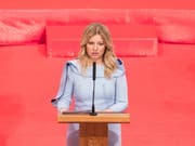 Die neue slowakische Präsidentin Zuzana Caputova hat ihr Amt angetreten. EPA/JAKUB GAVLAK (Bild: KEYSTONE/EPA/JAKUB GAVLAK)