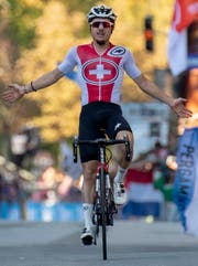 Marc Hirschi. (Bild: EPA/CHRISTIAN BRUNA)