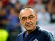 Verlässt Chelsea nach nur einem Jahr und wird Trainer bei Juventus Turin: Maurizio Sarri (Bild: KEYSTONE/EPA/MAXIM SHIPENKOV)
