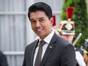 Das Lager von Präsident Andry Rajoelina hat die Parlamentswahlen in Madagaskar gewonnen. (Bild: KEYSTONE/EPA/CHRISTOPHE PETIT TESSON)