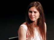 Amanda Knox am Criminal Justice Festival in Modena. (Bild: Antonio Calanni/AP, 15. Juni 2019)