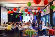 Hübsch dekoriert verbreitete das Fabriggli eine italienische Atmosphäre.