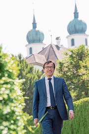 Wird nun ein Jahr lang den Ratsbetrieb leiten: Josef Wyss. (Bild: Nadia Schärli, Eschenbach, 7. Juni 2019)