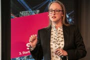 Bettina Hein sagte am Startfeld eine Internetrevolution voraus. (Bild: PD)