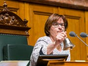 Für die Tessiner Sozialdemokraten soll im Oktober endlich die Stunde für einen Sitz im Ständerat schlagen. Schaffen soll diesen historischen Schritt die amtierende Nationalratspräsidentin Marina Carobbio. (Bild: KEYSTONE/ALESSANDRO DELLA VALLE)