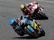Der Spanier Alex Marquez ist der Mann der Stunde in der Moto2: dritter Sieg in Serie und neuer WM-Leader (Bild: KEYSTONE/AP/ANTONIO CALANNI)