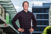 Daniel Kurmann, Geräteturner des BTV Luzern. (Bild: Eveline Beerkircher (Sursee, 8. Juni 2019))