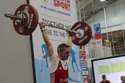 Urs Kern beim Wettkampf in Rovaniemi, Finnland. (Bild: PD)