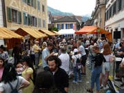 Zahlreiche Gäste kamen ans Fest der Begegnung in der Stanser Spittelgasse. (Bild: PD, Stans, 15. Juni 2019)