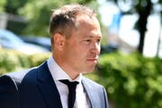 Philipp Gut, Stellvertretender Chefredaktor der Weltwoche, musste sich vor dem Zürcher Obergericht wegen übler Nachrede zulasten von Jolanda Spiess-Hegglin verantworten. (Bild: KEYSTONE/Walter Bieri)