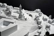 Die Gebäude am Bahnhof (links im Bild) dürfen gemäss neuem Zonenplan fast 30 Meter hoch werden. (Bild: PD)