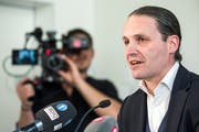 Will endlich internationalen Erfolg: FCL-Sportchef Remo Meyer. (Bild: Alexandra Wey/Keystone)