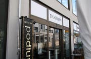 Das Restaurant Podium im Erdgeschoss des Mühlehofs.