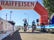 Zieleinfahrt nach 130 Kilometern im Sattel. (Bild:Raphael Rohner)