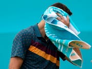 Wieder grosses Pech: Juan Martin Del Potro verletzte sich beim Turnier in Queen's erneut schwer am Knie (Bild: KEYSTONE/EPA/WILL OLIVER)