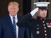 US-Präsident Donald Trump will die Reaktion der USA auf den Abschuss einer Drohne durch die Islamische Republik Iran bald deutlich machen. (Bild: KEYSTONE/AP/ALEX BRANDON)