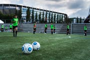 Training der U14 des Nachwuchsprojekts FCO im Gründenmoos. (Bild: Michel Canonica)