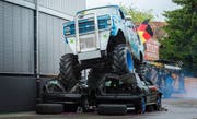 Die «Hollywood Stunt & Action Show» gastierte 2016 bereits einmal in Wittenbach. (Bild: Andrea Stalder)