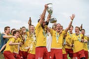 Vor zwei Jahren 3.-Liga-Meister: Nun wiederholen die Sempacher dieses Kunststück und kehren nach einem Jahr zurück in die 2. Liga regional. (Bild: Philipp Schmidli (Sempach, 22. Juni 2019).)