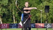 Remo Murer trat für den DTV Muhen in der Gymnastik an und ist für die offiziellen Events am Turnfest verantwortlich. (Bild: Colin Frei, Aarau)