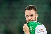 Kein Blick in eine gemeinsame Zukunft: Andreas Wittwer absolvierte 103 Pflichtspiele für den FC St.Gallen. (Bild: Benjamin Manser)