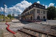Die Bewilligung vom Bundesamt für Verkehr (BAV) ist eingetroffen – nächsten Montag starten die Bauarbeiten. (Bild: Benjamin Manser (16. Juli 2018))