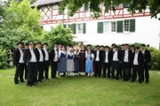 Die Sängerinnen und Sänger des Jodlerclubs Stadt St.Gallen. (Bild: PD - 22. Juni 2019)