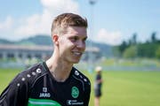 Cedric Itten hat bisher in 27 Spielen für den FC St.Gallen 16 Tore erzielt. (Bild: Claudio Thoma/Freshfocus)